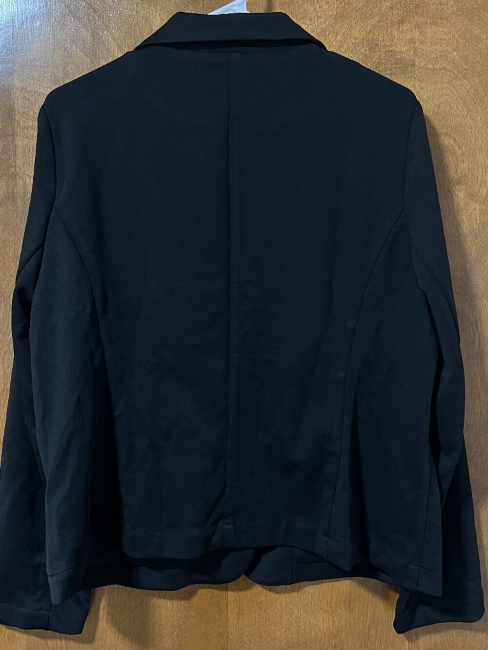 Black Blazer Stretch Slim Fit Suit Jacket Size XL - Picture 8 of 9